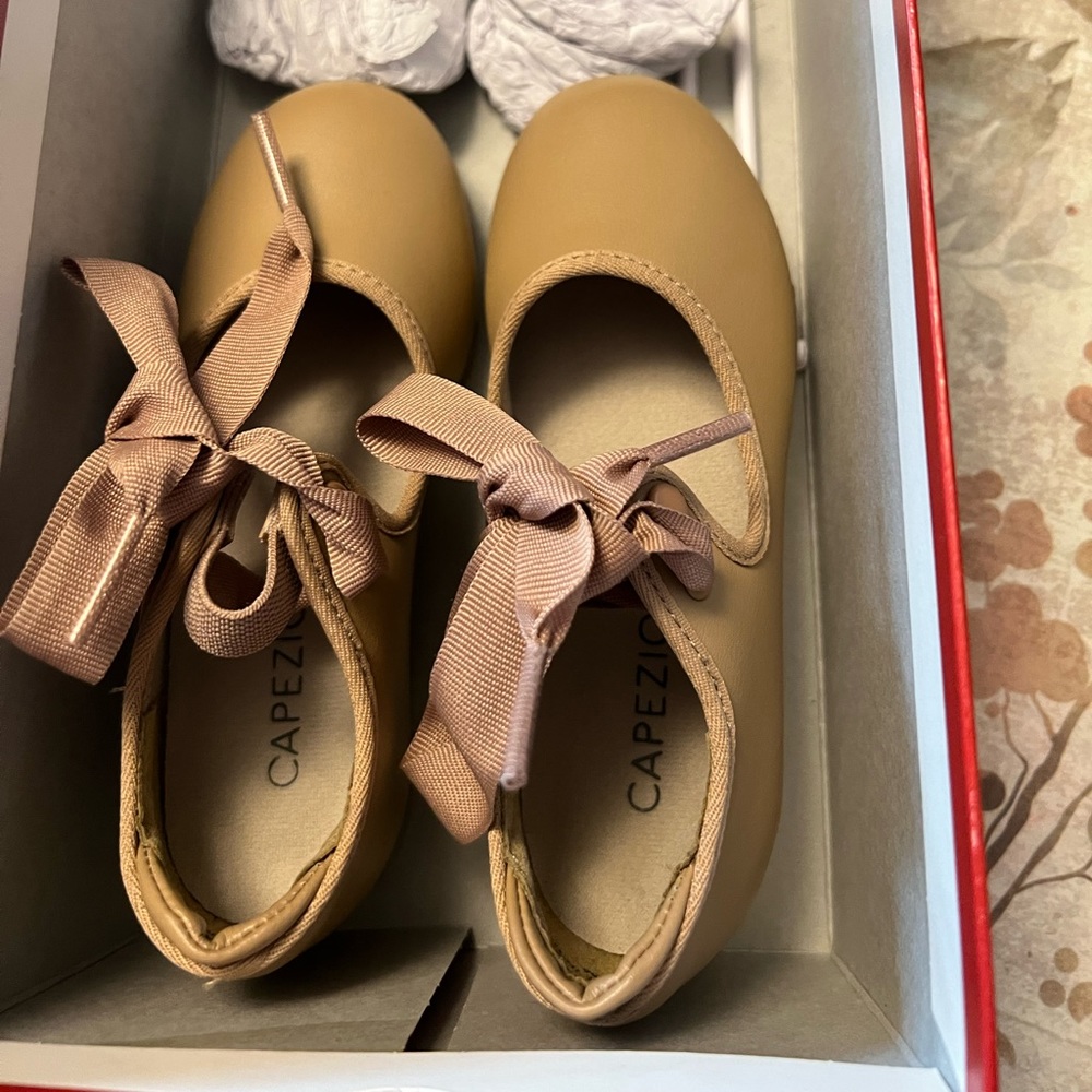 Brand new Capezio toddler tap shoes